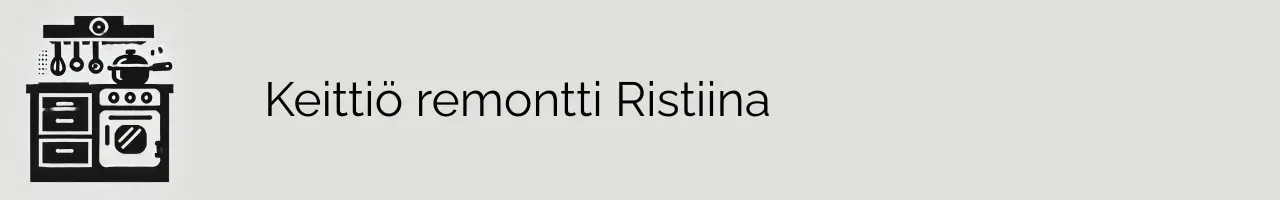 Keittiö remontti Ristiina